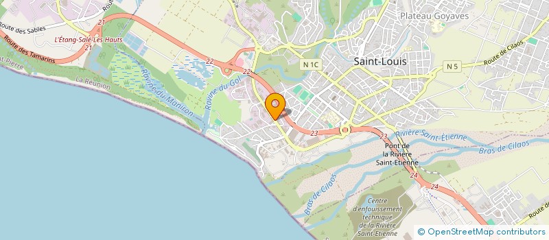localisation de l'entreprise JAINOUL ABEDINE à SAINT-LOUIS