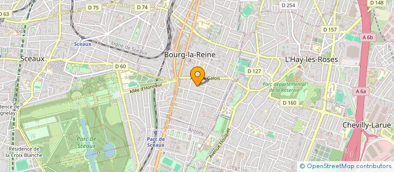 localisation de l'entreprise JAINUFLY à BOURG-LA-REINE