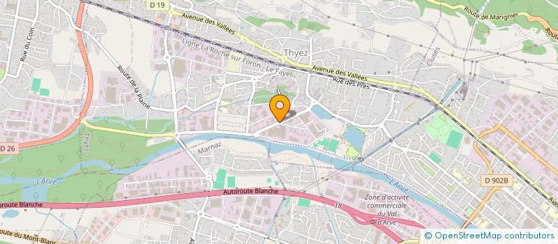 localisation de l'entreprise JAIPUR  THYEZ