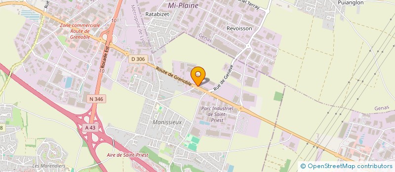 localisation de l'entreprise JAIPUR  SAINT-PRIEST