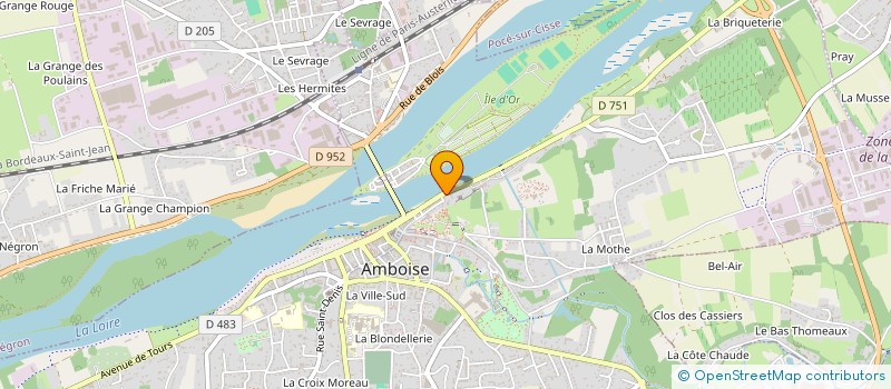 localisation de l'entreprise JAIS  AMBOISE
