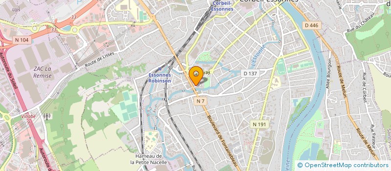 localisation de l'entreprise JAIS AESTHETIC à CORBEIL-ESSONNES