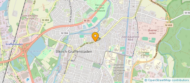 localisation de l'entreprise JAISVI  ILLKIRCH-GRAFFENSTADEN