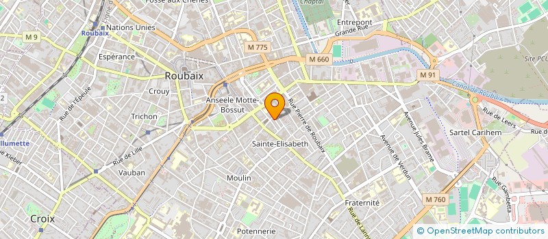 localisation de l'entreprise JAITA COURSE SARL à ROUBAIX