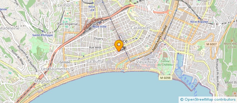 localisation de l'entreprise JAJ à NICE