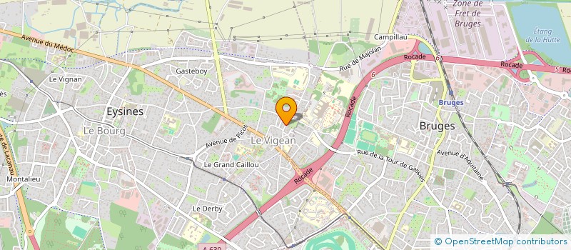 localisation de l'entreprise JAJ IMMO  EYSINES