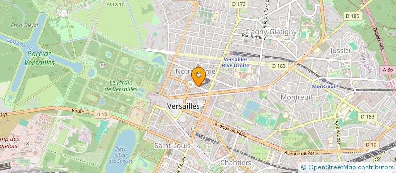 localisation de l'entreprise JAJ PLUS EURL à VERSAILLES
