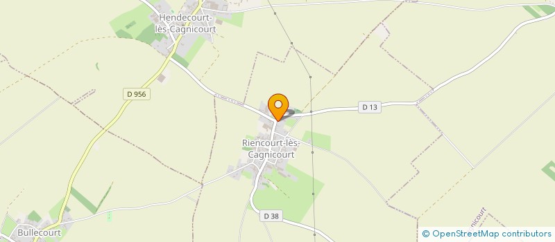 localisation de l'entreprise JAJ THERY  RIENCOURT-LES-CAGNICOURT