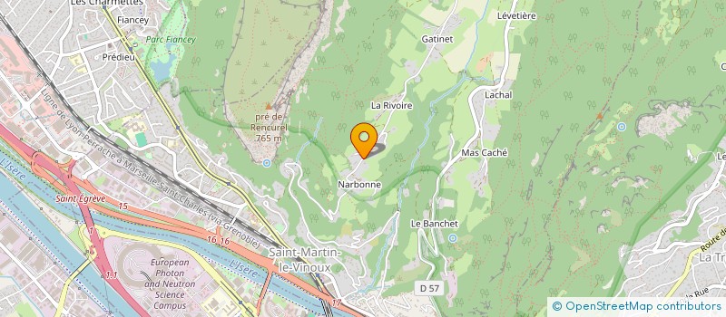 localisation de l'entreprise JAJA LAND  SAINT-MARTIN-LE-VINOUX