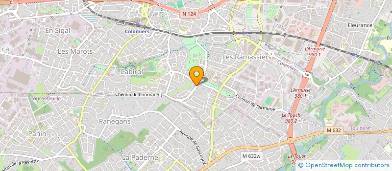 localisation de l'entreprise JAJAR31 VTC à COLOMIERS