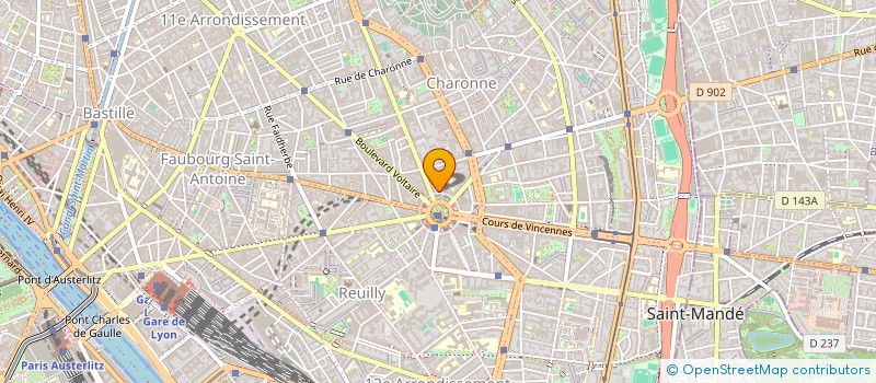 localisation de l'entreprise JAJE 72  PARIS