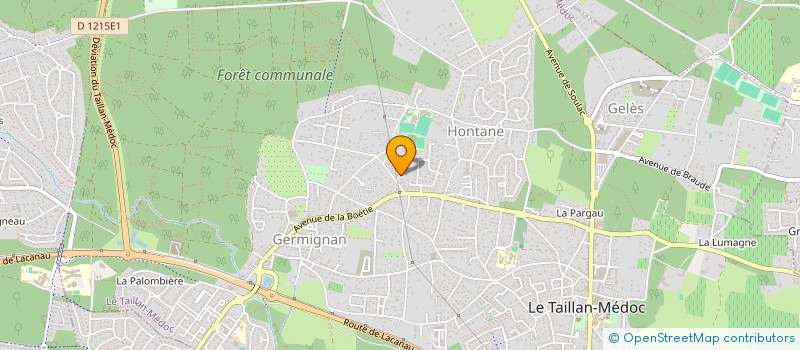 localisation de l'entreprise JAJE  LE TAILLAN-MEDOC