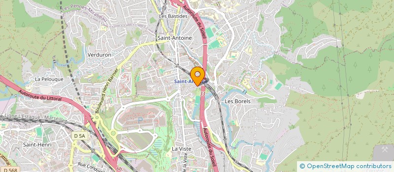 localisation de l'entreprise JAJEDO BTP à MARSEILLE