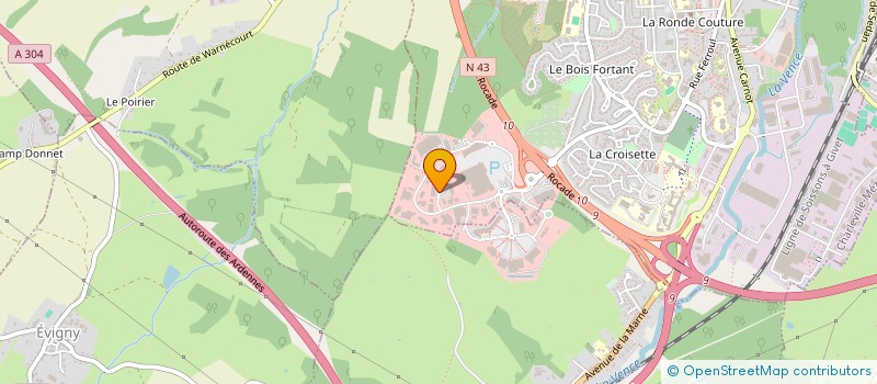 localisation de l'entreprise JAJELIMY à CHARLEVILLE-MEZIERES