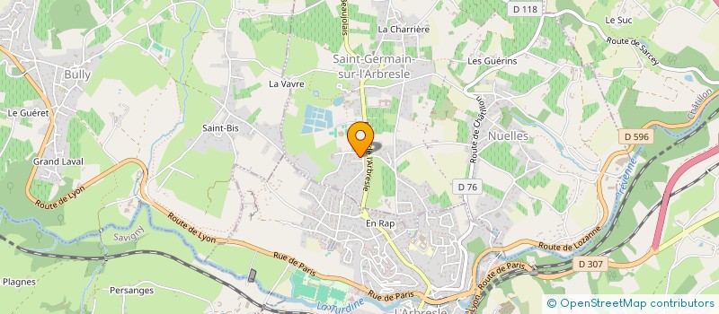 localisation de l'entreprise JAJOJU SCI  SAINT-GERMAIN-NUELLES