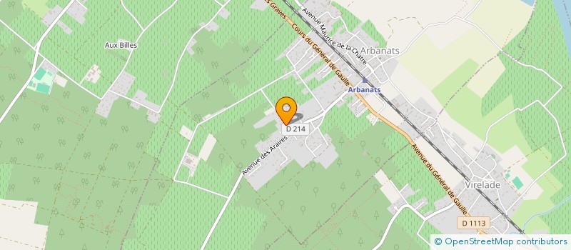 localisation de l'entreprise JAJORE  ARBANATS