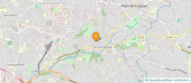 localisation de l'entreprise JAJOU& LINETTE à MARSEILLE