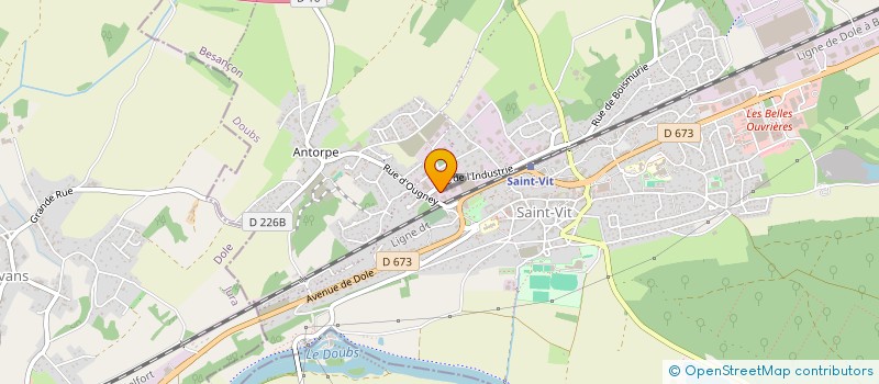 localisation de l'entreprise JAK  SAINT-VIT