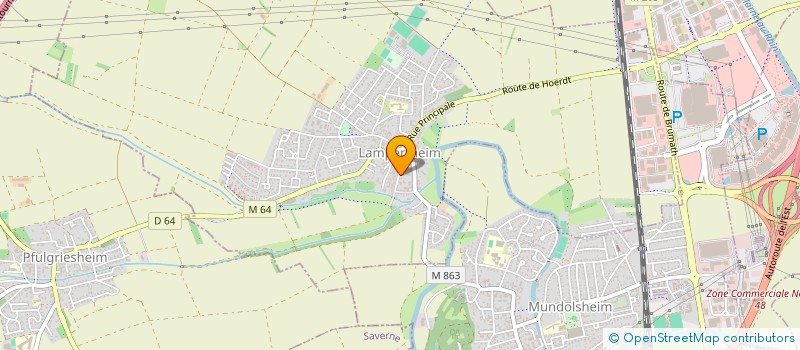 localisation de l'entreprise JAK  LAMPERTHEIM