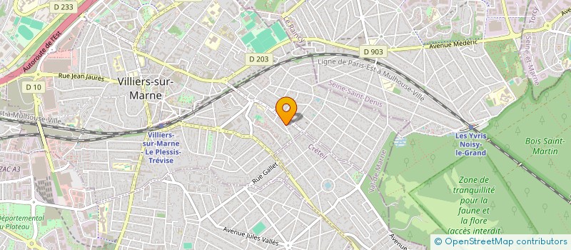 localisation de l'entreprise JAK  VILLIERS-SUR-MARNE