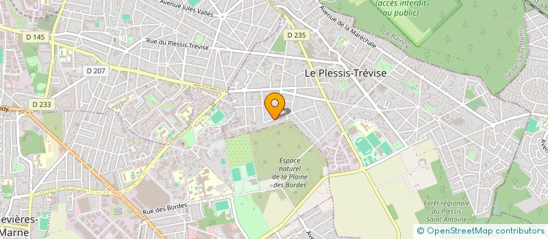 localisation de l'entreprise JAK à LE PLESSIS-TREVISE