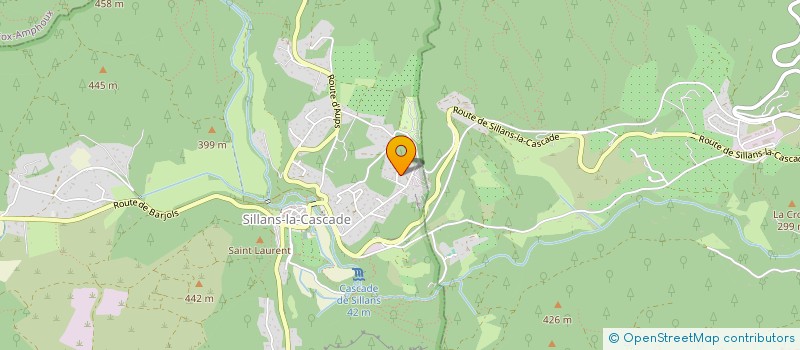 localisation de l'entreprise JAK  SILLANS-LA-CASCADE