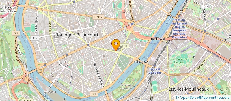 localisation de l'entreprise JAK COMMUNICATIONS à BOULOGNE-BILLANCOURT