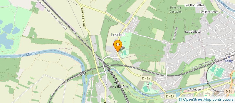 localisation de l'entreprise JAK IMMO CHESSY  LESCHES