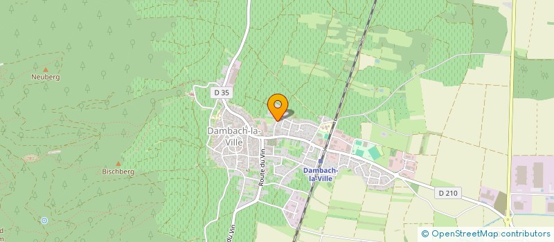 localisation de l'entreprise JAK METAL  DAMBACH-LA-VILLE