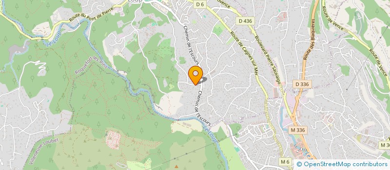 localisation de l'entreprise JAKA  LA COLLE-SUR-LOUP