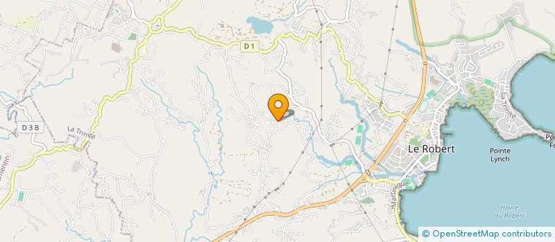 localisation de l'entreprise JAKA  LE ROBERT