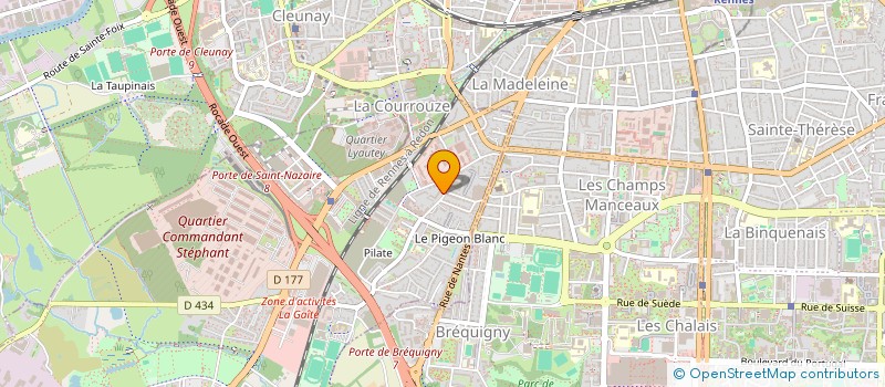 localisation de l'entreprise JAKAA  RENNES