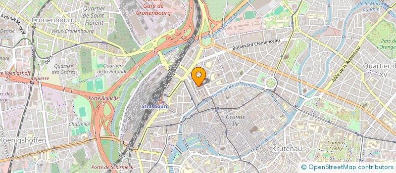 localisation de l'entreprise JAKALA à STRASBOURG