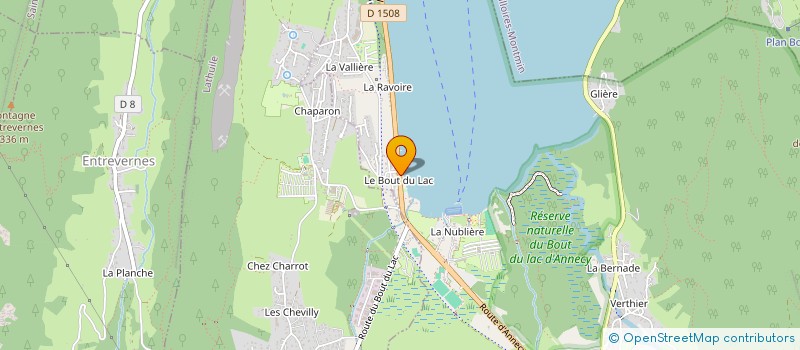 localisation de l'entreprise JAKAO à DOUSSARD