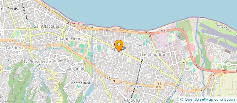 localisation de l'entreprise JAKARA à SAINT-DENIS
