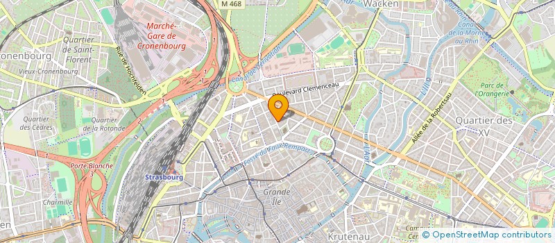 localisation de l'entreprise JAKARANDA  STRASBOURG