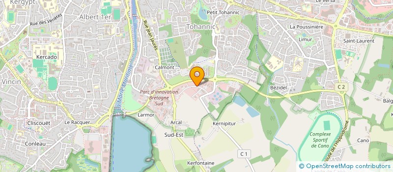 localisation de l'entreprise JAKARANDA à VANNES
