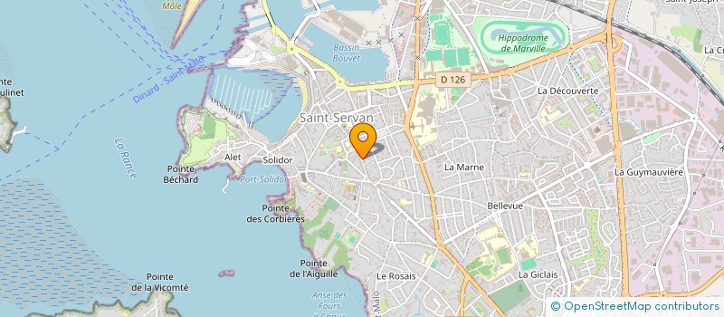 localisation de l'entreprise JAKARI  SAINT-MALO