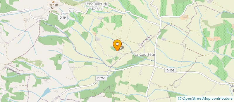 localisation de l'entreprise JAKARLOC  FENOUILLET-DU-RAZES