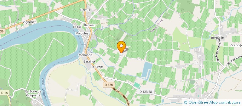 localisation de l'entreprise JAKIMI  SAINTE-TERRE