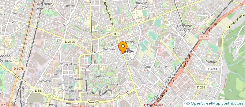 localisation de l'entreprise JAKISTE RESTAURATION  GRENOBLE