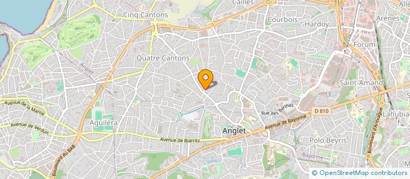 localisation de l'entreprise JAKITURIA  ANGLET