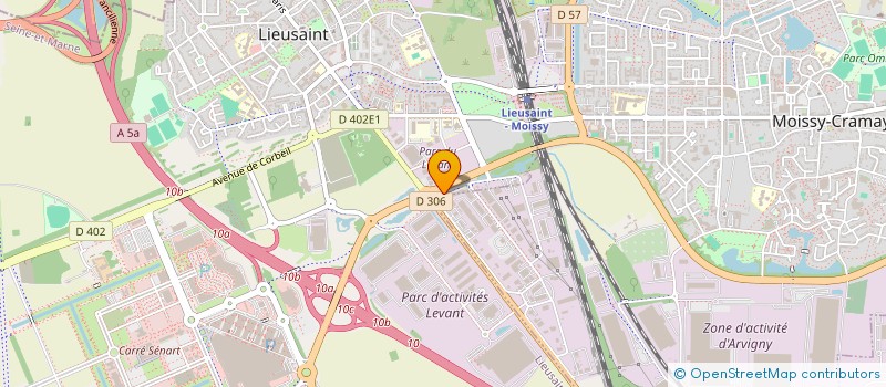 localisation de l'entreprise JAKLIN PARIS  MOISSY-CRAMAYEL