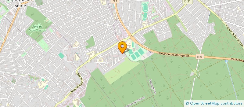 localisation de l'entreprise JAKM SCI à VIGNEUX-SUR-SEINE