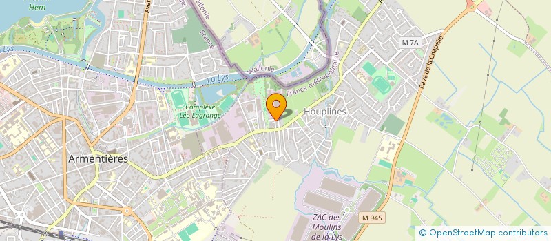 localisation de l'entreprise JAKOJAKOTTE  SAILLY-SUR-LA-LYS