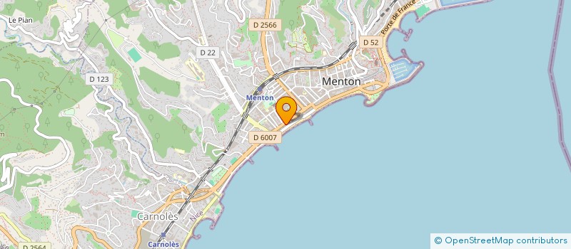 localisation de l'entreprise JAKPHIL  MENTON