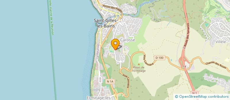 localisation de l'entreprise JAKS  SAINT-PAUL