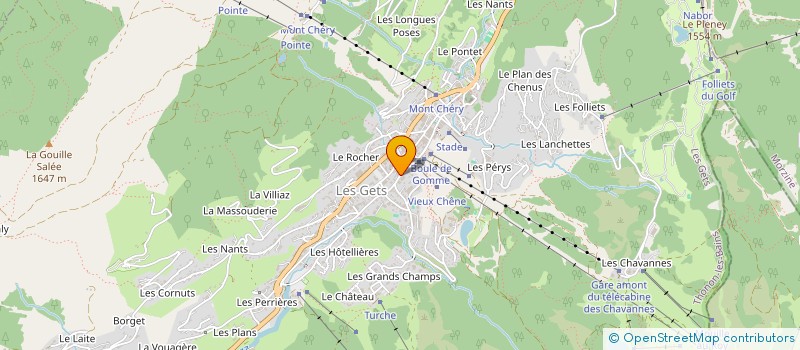 localisation de l'entreprise JAKSAP  LES GETS