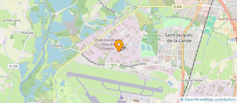 localisation de l'entreprise JAKUPI IMMOBILIER  SAINT-JACQUES-DE-LA-LANDE