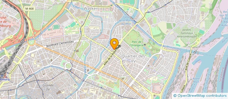 localisation de l'entreprise JAL  STRASBOURG